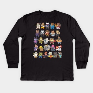 Overwatch Cats Kids Long Sleeve T-Shirt